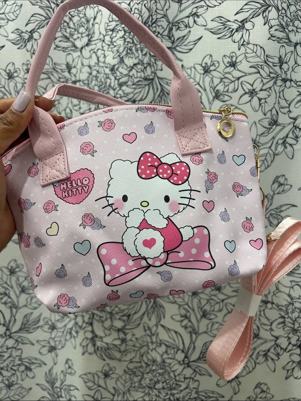 Hello Kitty Light Pink Mini Bow Satchel